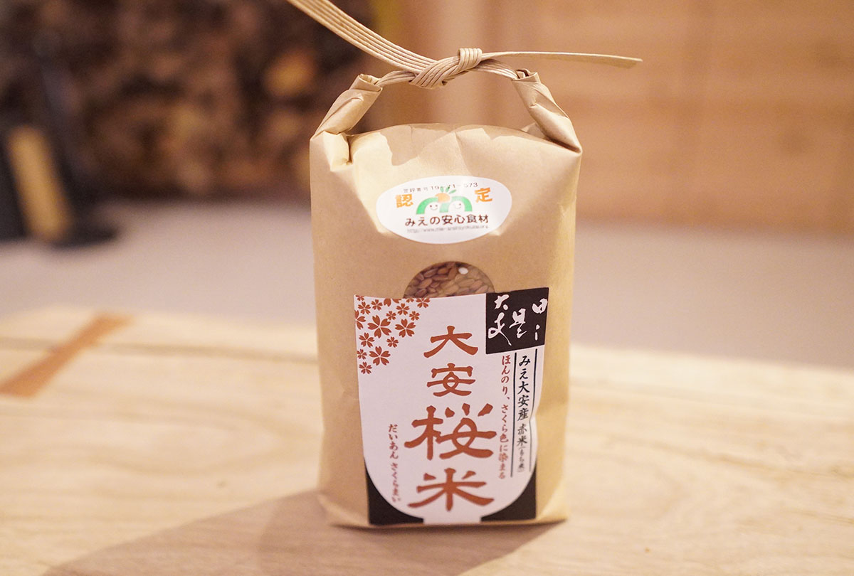 大安桜米商品例
